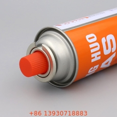 65 X 158 mm butanowy butan gazowy dla przemysłu z dostosowalnym logo