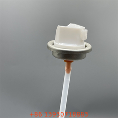 Zawór aerosołowy do farb wtryskowych do powłok przemysłowych i farb wtryskowych do robienia na własną rękę