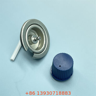 Zawór do przenośnej kuchenki gazowej w kolorze czerwonym o wysokiej widoczności dla entuzjastów outdooru