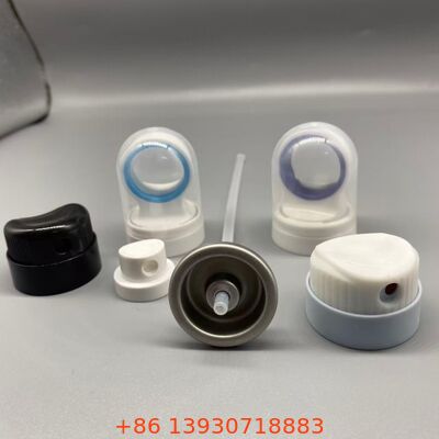 Zawór aerozolu do ochrony przeciwsłonecznej z hygieniczną osłoną zabezpieczoną przed wyciekiem i działaniem 360 stopni dla sprayu ochrony przeciwsłonecznej