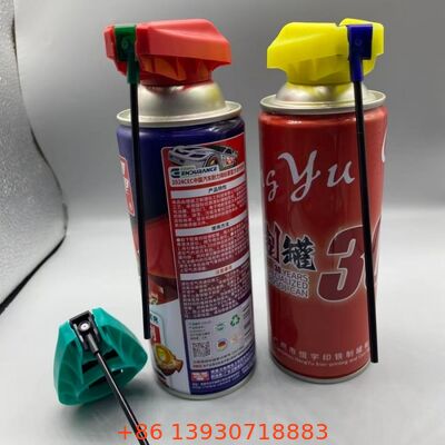 Premium Aerosol Foldable Trigger Actuator z mechanizmem blokowania zabezpieczającym przed wyciekiem, zintegrowaną rurą przedłużającą i dwufunkcyjną dyszą rozpylającą