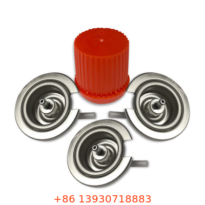 OEM Outdoor Barbecue Metal Gas Cartridge Valve Anti Leaking Lekki
