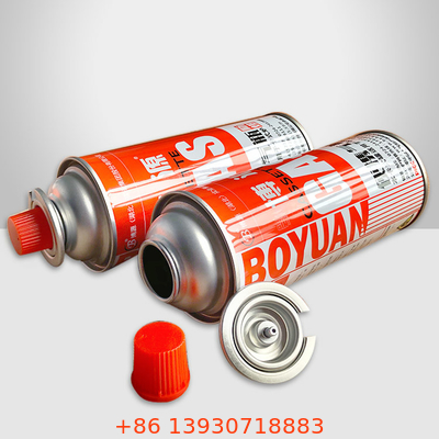 CMYK Printing Refill Mały kanister na butan 220g z zaworem
