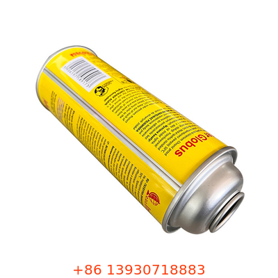 CMYK Printing Refill Mały kanister na butan 220g z zaworem