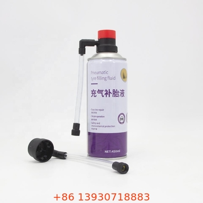 Anti Puncture Aerosol Spray Cap Opona Inflator do mocowania przebić