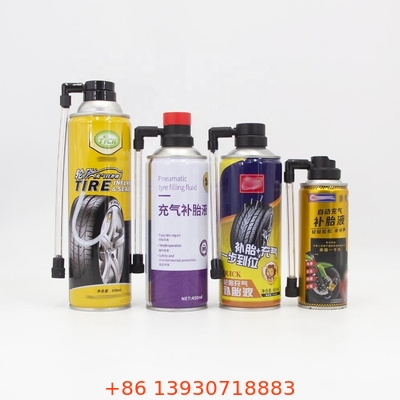 Anti Puncture Aerosol Spray Cap Opona Inflator do mocowania przebić