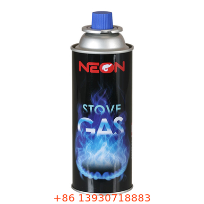 Pusta prosta ściana Camping Butan Gas Canister Metalowa cyna o średnicy 65 mm