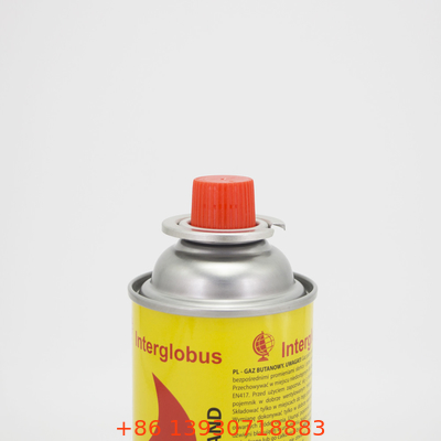 Tinplate Gasone Butan Fuel Kanister 400ml Uzupełnienie butli z butanem