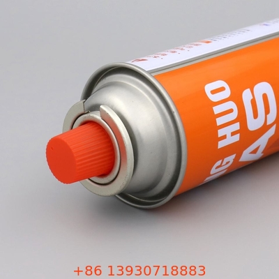 65 X 158 mm butanowy butan gazowy dla przemysłu z dostosowalnym logo