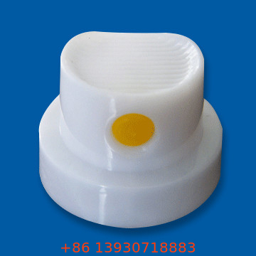Żółta wkładka Tinplate Aerosol Spray Paint Actuator 0,46 mm Otwór