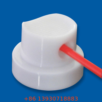 Odporna chemicznie plastikowa nasadka w aerozolu z rurką przedłużającą 120 mm