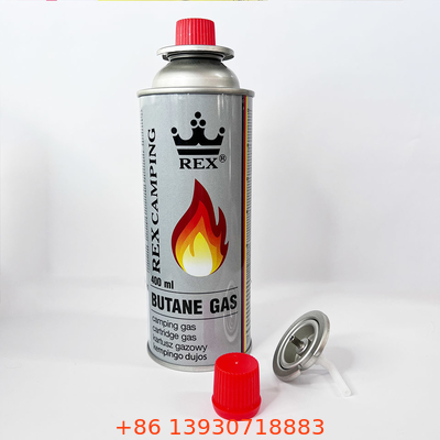 CMYK Printing Mini 220g Butan Gas Cartridge do grillowania na kempingu
