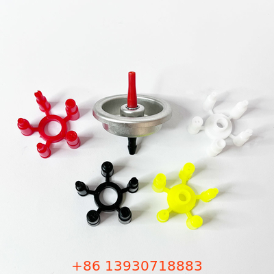 Domowy specjalny zawór do napełniania butanem z blachy białej 25,4 mm