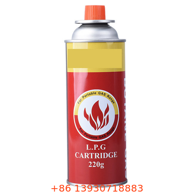 65mm Camping Butan Kanister Przenośny Bbq Gas Canister Lekki