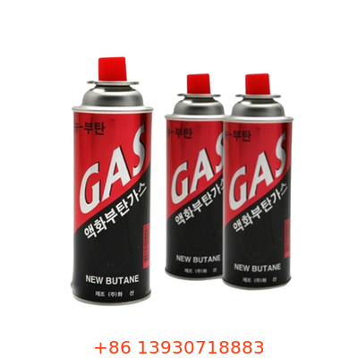 Łatwy transport Kanister z gazem butanowym Gotowanie na zewnątrz Butla gazowa z kasetą 400 ml