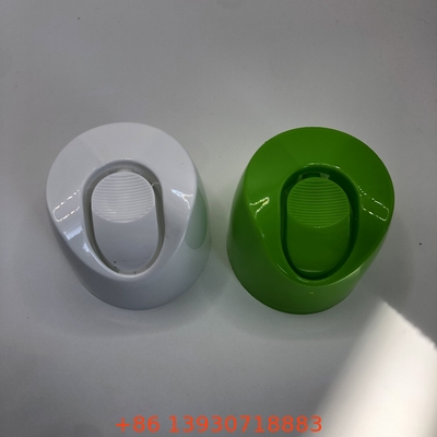 Biały plastikowy zakręt butelki do oprysku Ergonomiczne zaprojektowanie