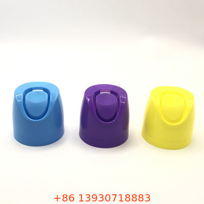 Nakrętka aerozolowa 52 mm o wysokiej przejrzystości z uszczelnieniem zatrzaskowym