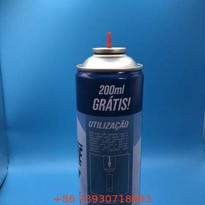 Zestaw gazowy z stali nierdzewnej, wyposażony w uniwersalny butanowy zapalec do uzupełniania gazu