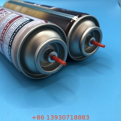Plastikowy butan Gasowy Stem Czerwony kolor i zawór do napełniania gazu Ścisły system kontroli jakości