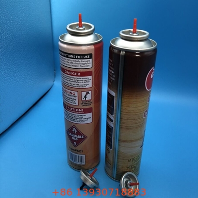 Plastikowy butan gazowy Stem Red Color Mounting Cup z dolnymi dołkami - Zawór do napełniania gazownicy