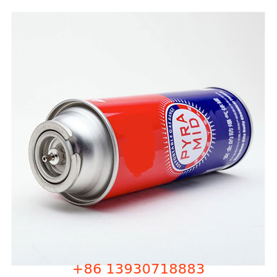 Naczynie gazowe z butanem o pojemności 220 g i 227 g 65 x 158 mm do zastosowań przemysłowych
