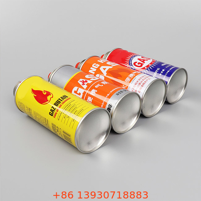 65 X 158 mm Kartridż gazowy butanu butanowy pojemnik gazowy Logo dostosowane