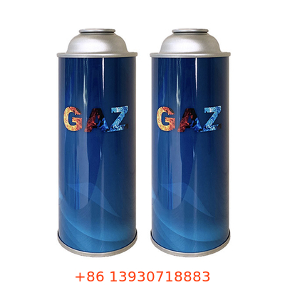 Kanister gazu butanowego - towar z kolorem CMYK 4 i kolorem Panton