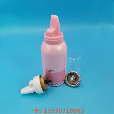 Kompaktowy mousse do włosów spray valve przenośne rozwiązanie do stylizacji