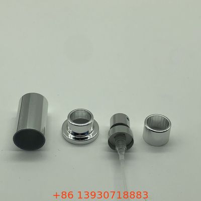 Precyzyjnie zaprojektowana pompa perfum srebrnych z ciągłym, kontrolowanym metalowym wykończeniem odpornym na mgłę