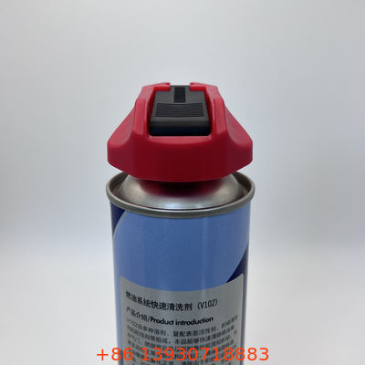 Składana głowica spustowa z rurką przedłużającą do wydajnego opróżniania cieczy w insektycydach