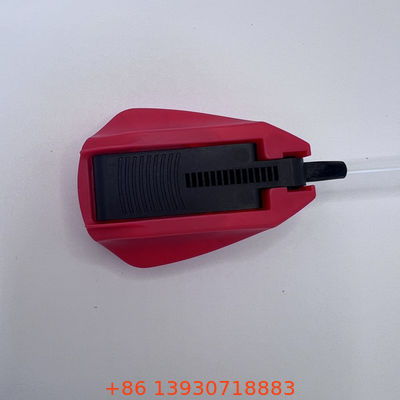 Składana nasadka spustowa z długą rurką kierunkową i mechanizmem spustu Easy-Press