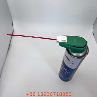 27.34mm Wysokość Aerosol Aktuator z próbką wolną i PP przedłużającą rurę