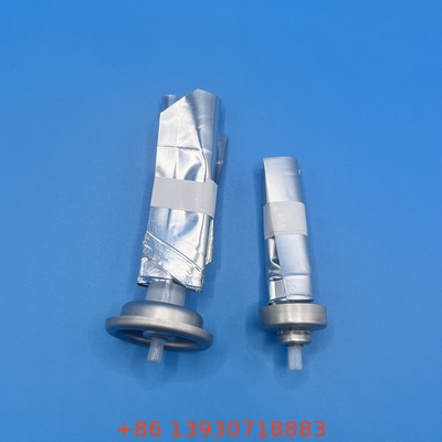 Srebrny plastikowy worek z cylindrem na zawór aerosoli z dobrym uszczelnieniem