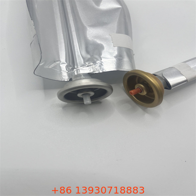 Dostosowywalny plastikowy worek z cylindrem na zawór aerosoli z dobrym uszczelnieniem 0.2-0.4Mpa Ciśnienie Ekologiczna konstrukcja