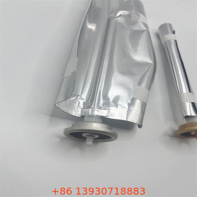 Zastosowana pojemność Srebro Aerosol Bag Valve -20-60°C Środowiskowo przyjazne ciśnienie cylindru