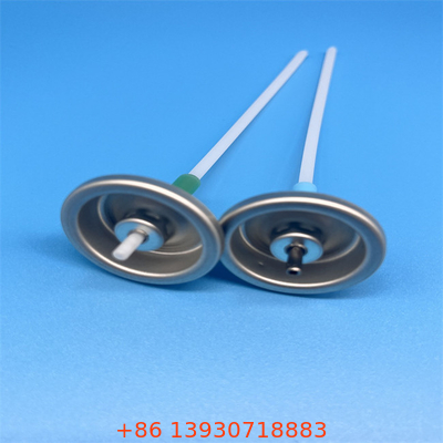 Metaliczne Srebro Aluminiowe Aerosol Valve Button Actuator Darmowe Próbki