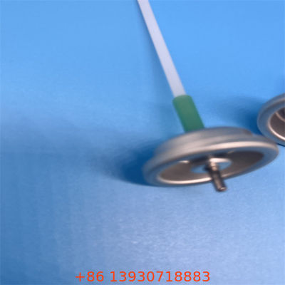 Zawór do pomiaru aerozolu zgodny z puszekami z aluminium i cyny