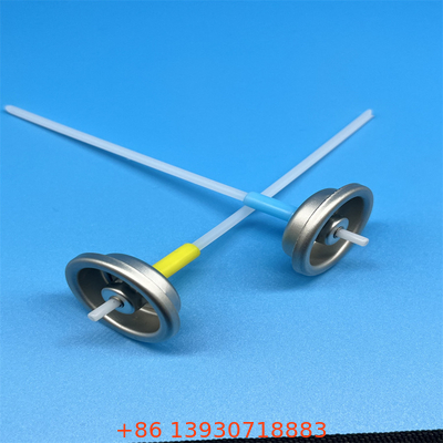 Aluminiowy Universal Button Actuator Metered Aerosol Valve Mist Spray Pattern Free Samples
