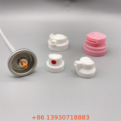 Zawór aerosołowy z pianki do golenia i aktuator do męskiego i kobiecego kremu do golenia