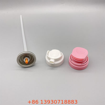 Zawór aerosołowy z pianki do golenia i aktuator do męskiego i kobiecego kremu do golenia