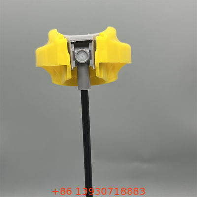 Składana głowica spryskująca z spustem i dyszą dwufunkcyjną do czyszczenia przemysłowego