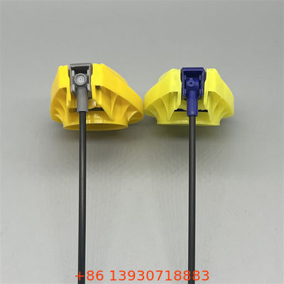 Składana głowica spryskująca z spustem i dyszą dwufunkcyjną do czyszczenia przemysłowego