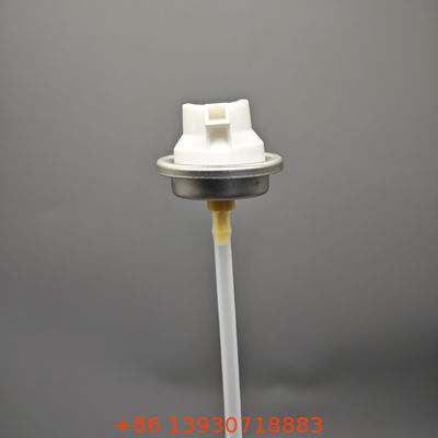 Zawór do pianki do golenia w aerozolu do puszki z blachy lub puszki aluminiowej