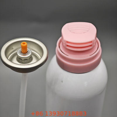 Zawór do pianki do golenia w aerozolu do puszki z blachy lub puszki aluminiowej