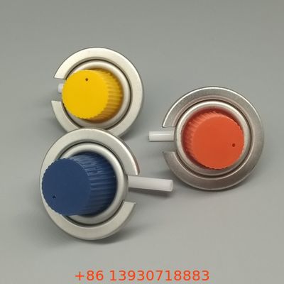 Zawór do kuchenki gazowej na butan o średnicy jednego cala z osłoną do przenośnych kuchenek z jednym palnikiem