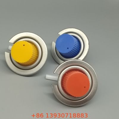 Kartusz gazowy butanowy z zaworem antylekowym zgodny z przenośnymi kuchenkami