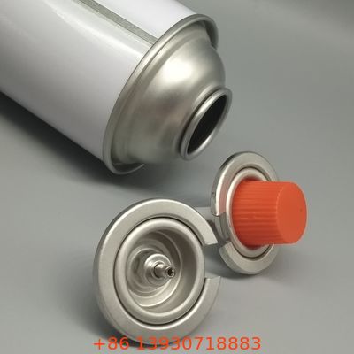 Zawór gazowy butanu aerozolu z pokrywą zabezpieczoną przed wyciekiem do gotowania na zewnątrz