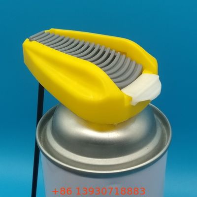 Innowacyjny, dwukierunkowy, składany rozpylacz spustowy do produktów aerozolowych