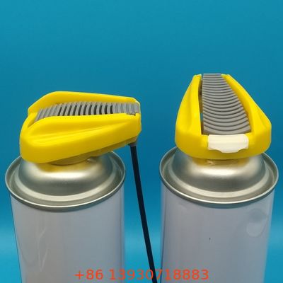 Zkładane podwójne pokrycie wyzwalające rozpylanie opakowań kosmetycznych i domowych