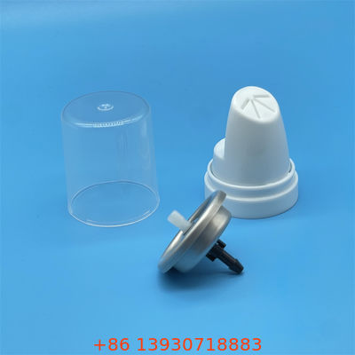 Jednocalowy odwrócony zawór aluminiowy do puszek z pianką do włosów do produktów do stylizacji